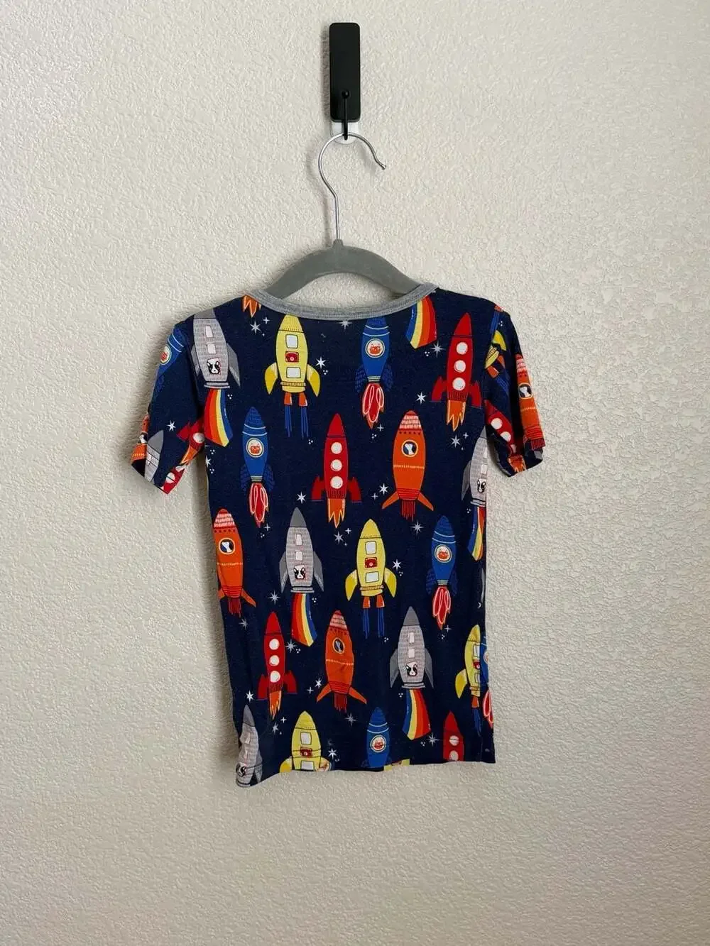 Little Sleepies Rocket Ship Two-Piece Pajama Set 4T